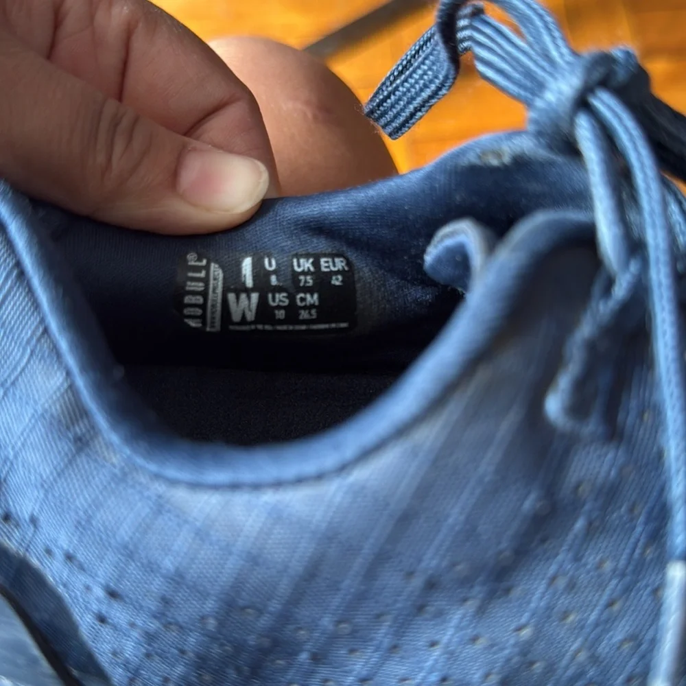 NOBULL Ripstop Runner shoes in Iridescent Blue. - Picture 10 of 13